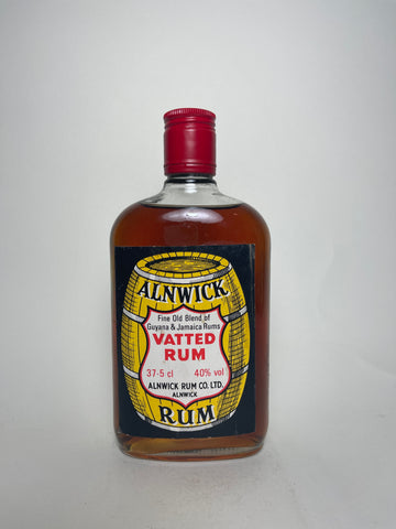 Alnwick Fine Old Vatted Rum - 1970s (40%, 37.5cl)