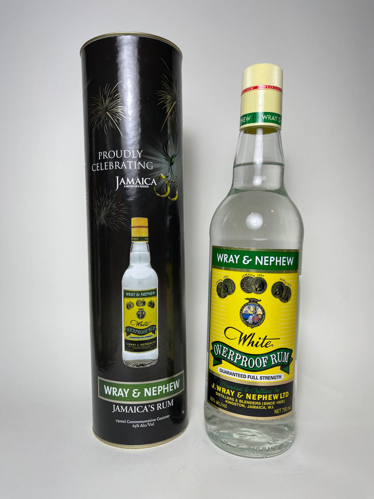 J. Wray & Nephew's White Overproof Jamaican Rum - Bottled 2012 (63%, 75cl)