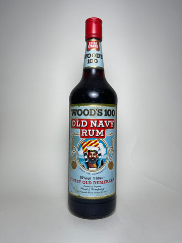 Wood's 100 Old Navy Rum - 1980s (57%, 100cl)