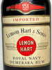 Lemon Hart & Sons Royal Navy Demerara Rum - 1950s (75.5%, 114cl)