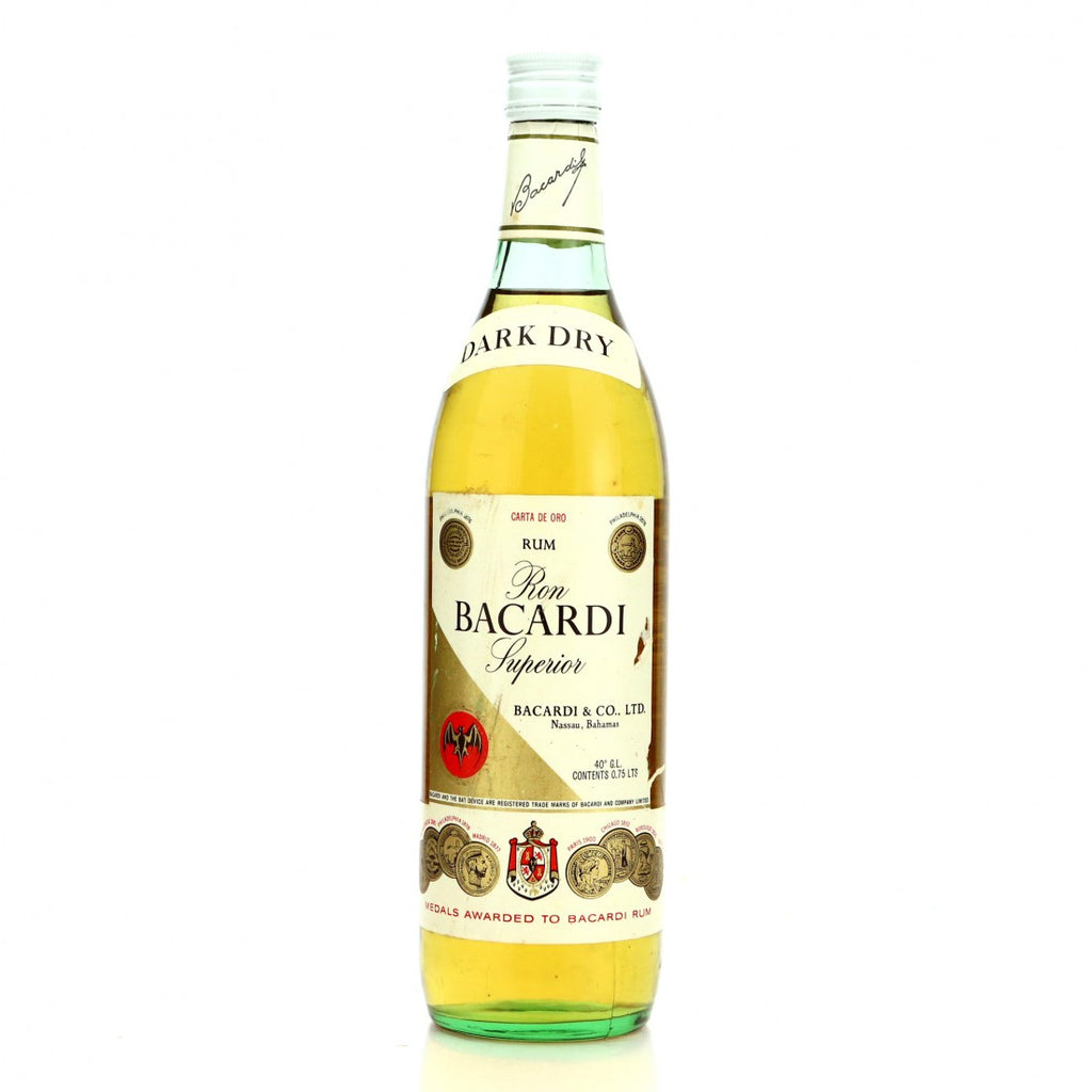 Bacardi Carta de Oro - 1970s (40%, 75cl)