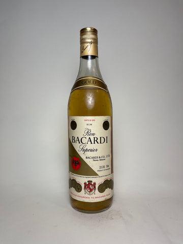 Bacardi Carta de Oro - 1970s (37.5%, 75cl)