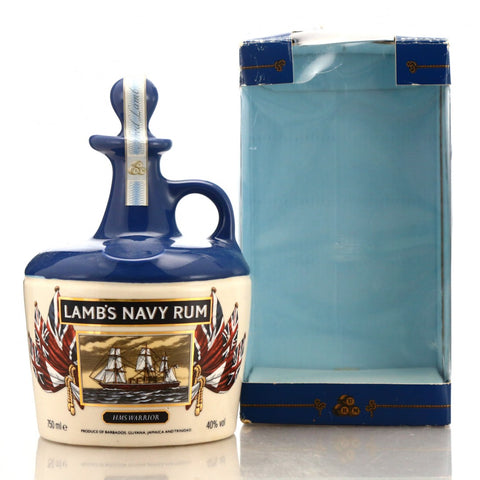 Lamb's Navy Rum HMS Warrior Flagon - 1980s (40%, 75cl)