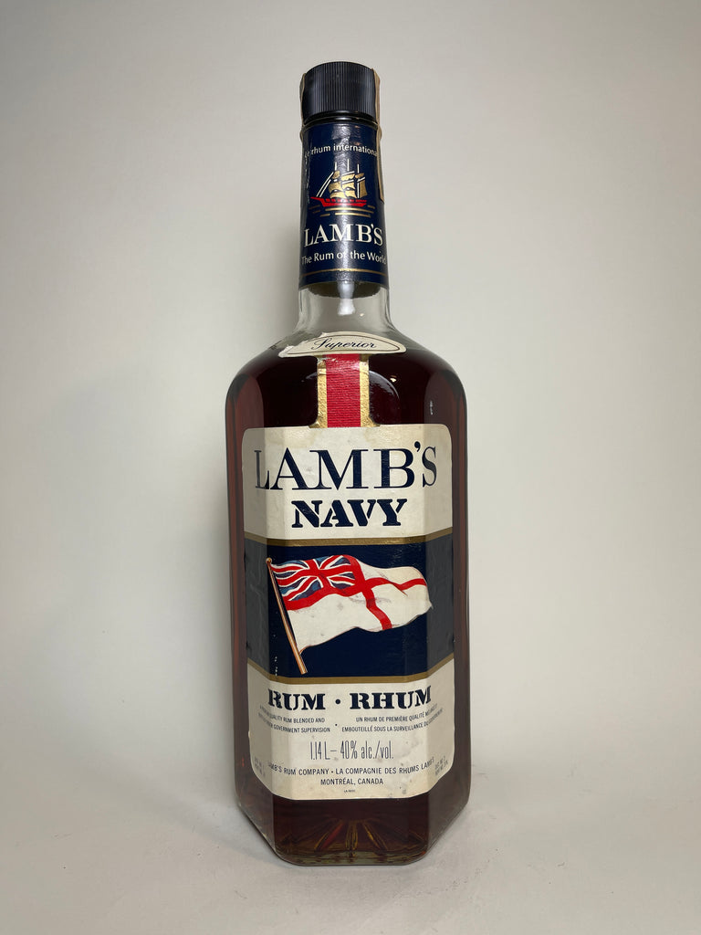 Lamb's Superior Navy Rum - 1970s (40%, 114cl)