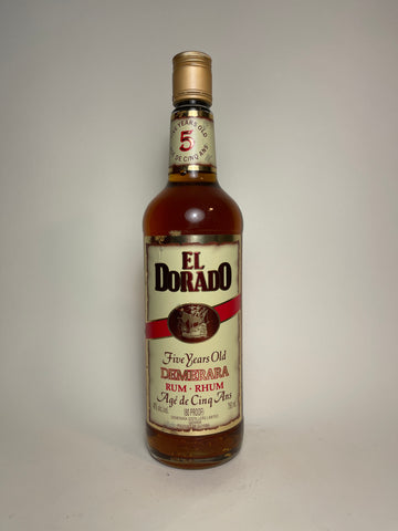 El Dorado 5YO Demerara Rum - 1990s (40%, 75cl)