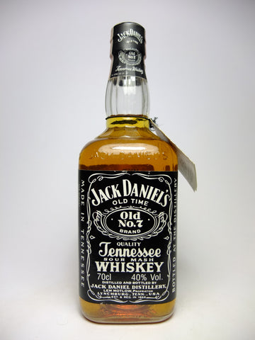Jack Daniel's Tennessee Sour Mash Whiskey - Bottled 1993 (40%, 70cl)