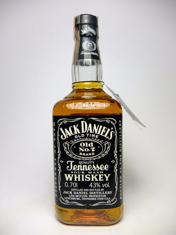 Jack Daniel's Tennessee Sour Mash Whiskey - Bottled 1997 (43%, 70cl)