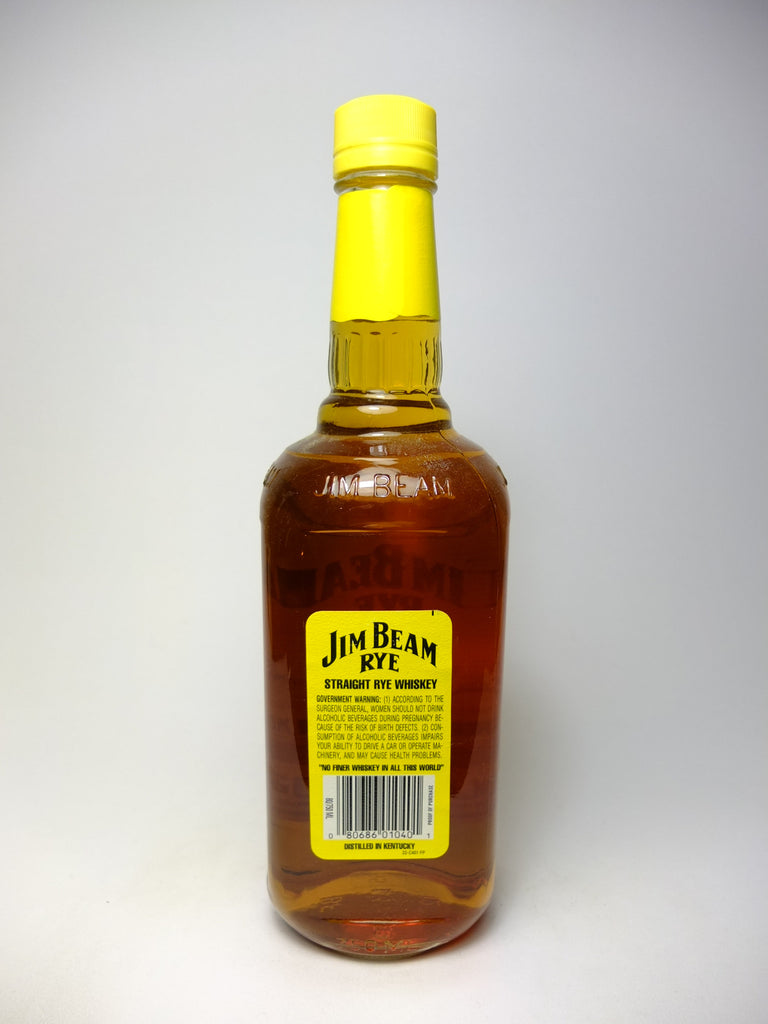 Jim Beam Yellow Label Rye Whiskey - 1990s (40%, 75cl) – Old Spirits Company