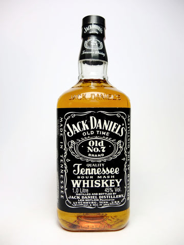 Jack Daniel's Tennessee Sour Mash Whiskey - Bottled pre-1987 (45%, 100cl)