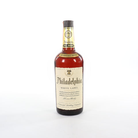 Continental Distilling Corporation's Philadelphia White Label 5YO Blended American Whiskey - Distilled 1953 / Bottled 1958 (43%, 94.6cl)