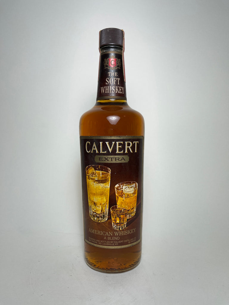 Calvert Extra American Whiskey - pre-1964 (43%, 75cl)