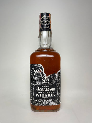 Jack Daniel's Tennessee Sour Mash Whiskey - Bottled 1972 (45%, 75.7cl)