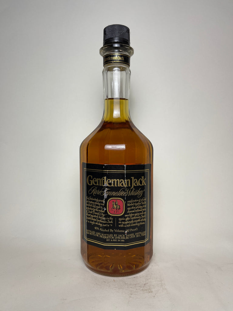 Jack Daniel's 'Gentleman Jack' Rare Tennessee Whiskey - 2000s (40%, 75 –  Old Spirits Company