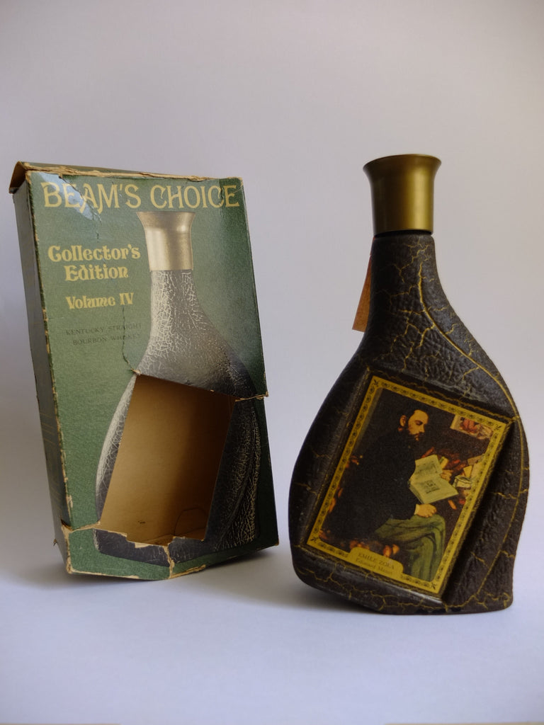 Jim Beam Beam's Choice Collector's Edition Volume IV 'Emile Zola' by Edouard Manet 8YO Kentucky Straight Bourbon Whiskey - Distilled 1961/Bottled 1969 (43%, 75.7cl)