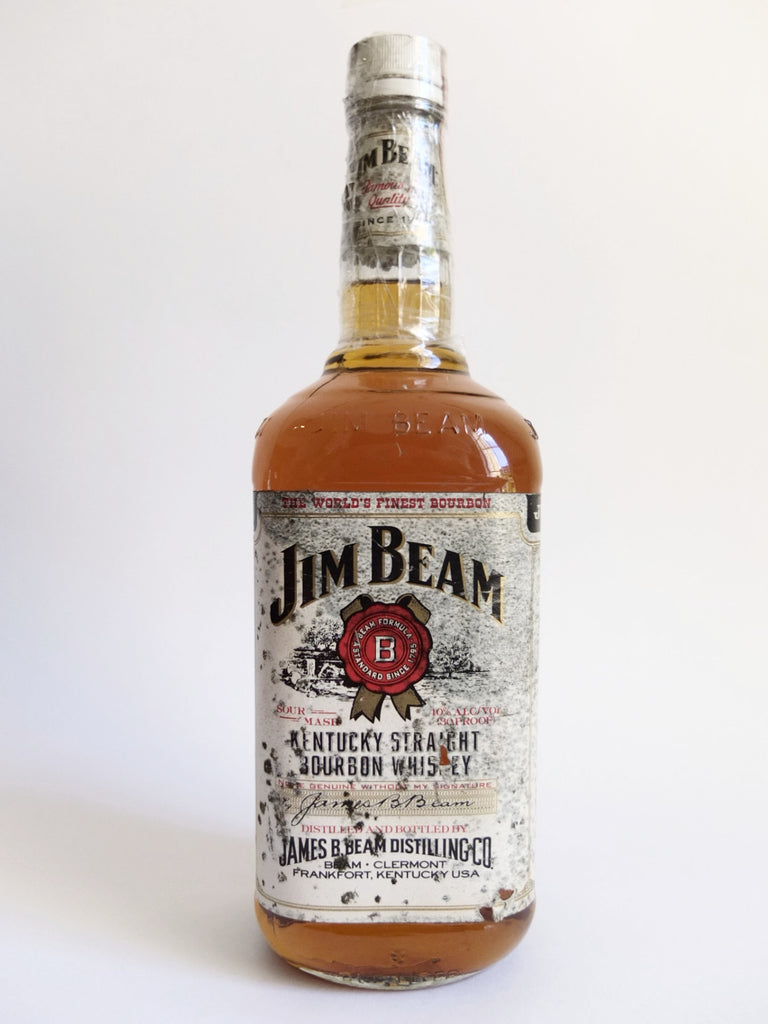 Jim Beam 4YO White Label Kentucky Straight Bourbon Whiskey - Distilled 1995 / Bottled 1999 (40%, 100cl)