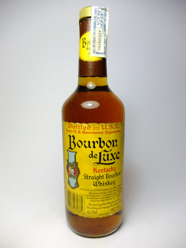 Bourbon de Luxe 4YO Kentucky Straight Bourbon Whiskey - Distilled 1982 / Bottled 1986 (40%, 75cl)