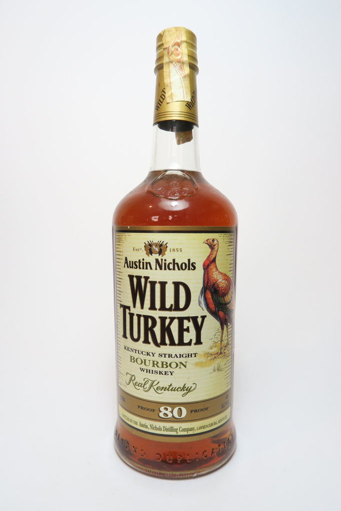 Austin Nichols Wild Turkey Kentucky Straight Bourbon Whiskey - post-1990 (40%, 100cl)