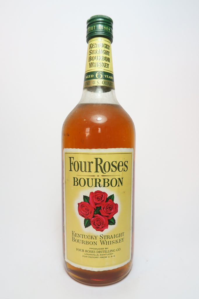 Four Roses 6YO Kentucky Straight Bourbon Whiskey - 1970s (43%, 94.6cl)