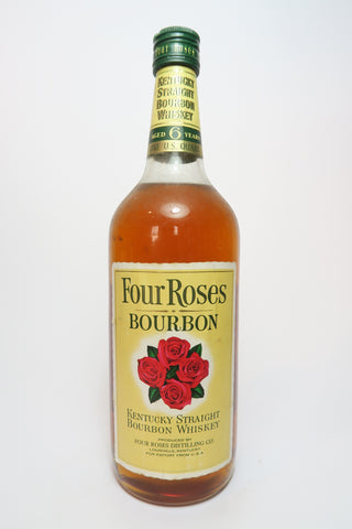 Four Roses 6YO Kentucky Straight Bourbon Whiskey - 1970s (43%, 94.6cl)