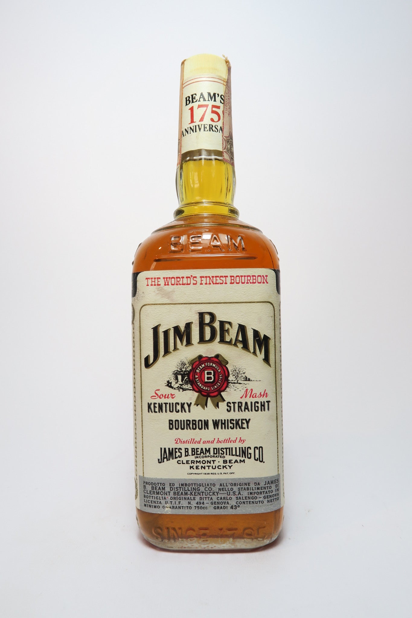 1970 BEAM‘S BICENTENNIAL BOURBON ウイスキー Beam Bicentennial Bourbon 1976 KY Whiskey Saturday Evening