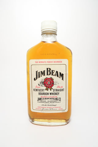 Jim Beam 4YO White Label Kentucky Straight Bourbon Whiskey - Distilled 1980 / Bottled 1984 (40%, 37.5cl)