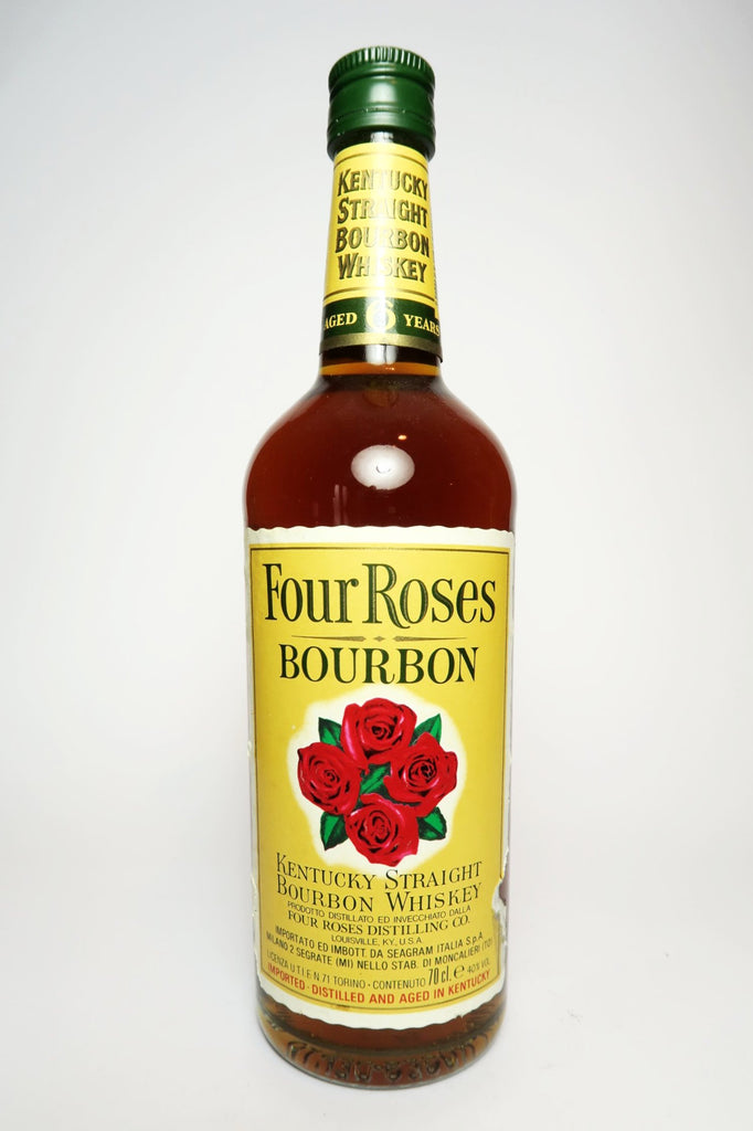 Four Roses 6YO Kentucky Straight Bourbon Whiskey - Early 1980s (43%, 75cl)