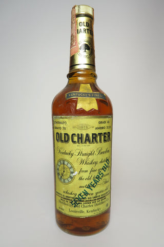 Old Charter 7YO Kentucky Straight Bourbon Whiskey - Distilled 1963 / Bottled 1970	(43%, 75cl)