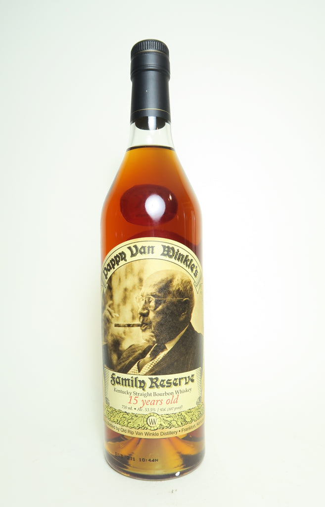 Pappy Van Winkle's Family Reserve 15YO Kentucky Straight Bourbon Whiskey - Bottled 2013 (53.50%, 75cl)