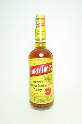 Early Times 4YO Kentucky Straight Bourbon Whisky - Distilled 1974 / Bottled 1978 (40%, 70cl)