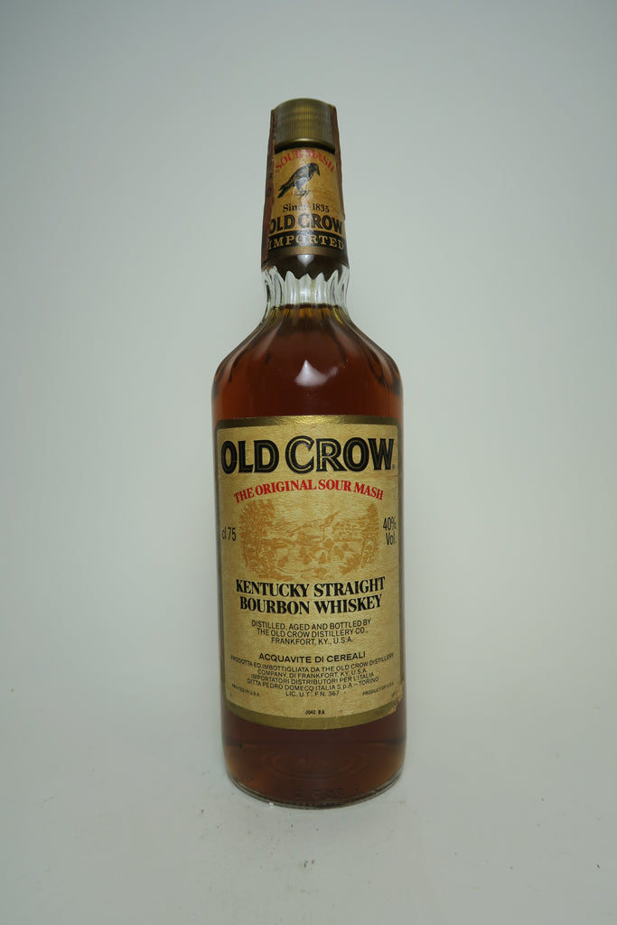 W. A. Gaines' Old Crow Kentucky Straight Bourbon Whiskey - 1970s (40%, 75cl)