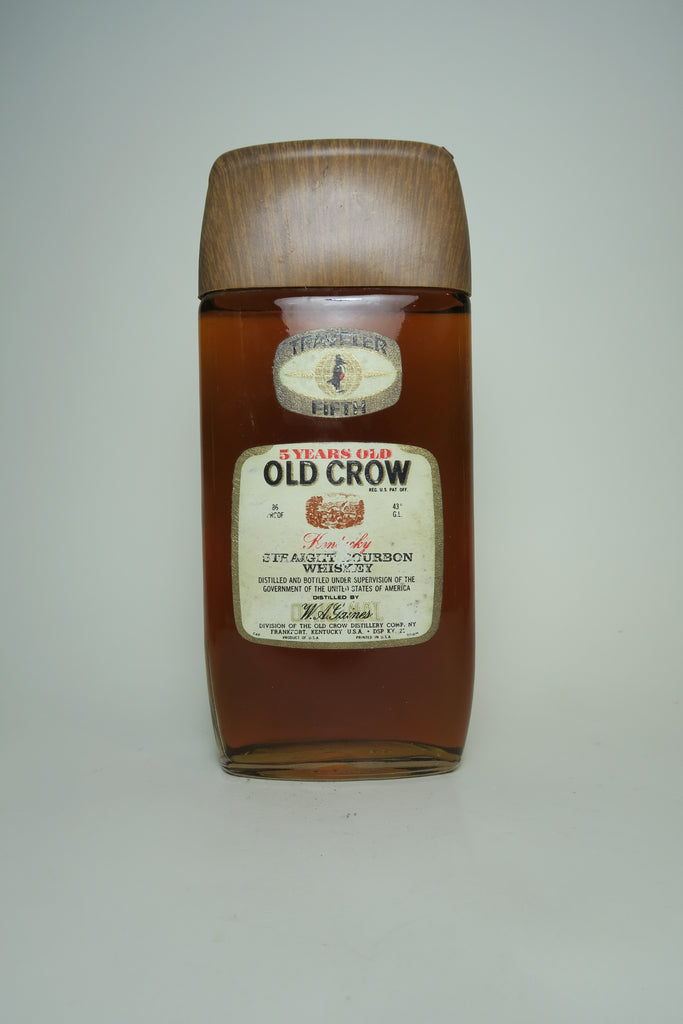 W. A. Gaines' Old Crow 5YO Kentucky Straight Bourbon Whiskey - Distilled 1964 / Bottled 1969 (43%, 75.7cl)