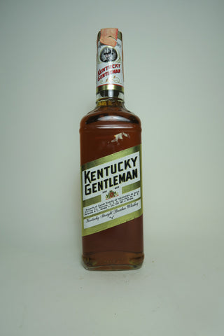 Kentucky Gentleman Straight Bourbon Whiskey - Bottled 1980 (40%, 70cl)