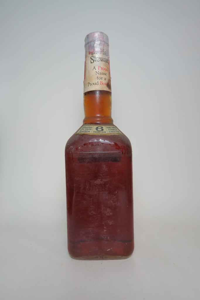 Daniel Stewart 6YO Kentucky Straight Bourbon Whiskey - Distilled 1971 / Bottled 1977 (45%, 75cl)