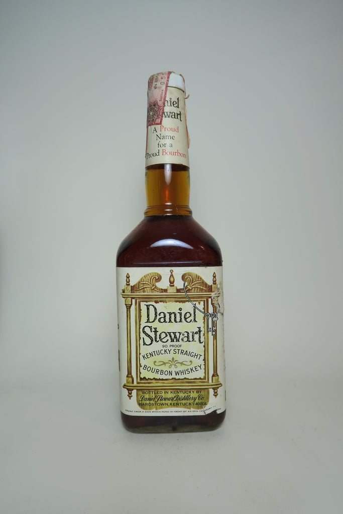 Daniel Stewart 6YO Kentucky Straight Bourbon Whiskey - Distilled 1971 / Bottled 1977 (45%, 75cl)