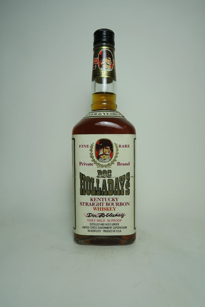 Doc Holladay's 6YO+ Kentucky Straight Bourbon Whisky - Distilled 1964 / Bottled 1971 (43%, 75cl)