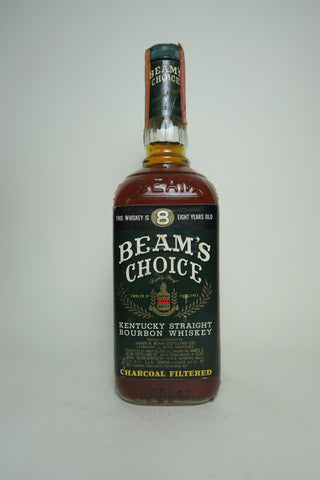 James B. Beam's Beam's Choice 8YO Kentucky Straight Bourbon Whisky - Distilled 1971 / Bottled 1979 (40%, 75cl)