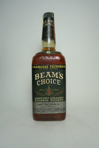 James B. Beam's Beam's Choice 8YO Kentucky Straight Bourbon Whisky - Distilled 1962 / Bottled 1970 (45%, 75cl)