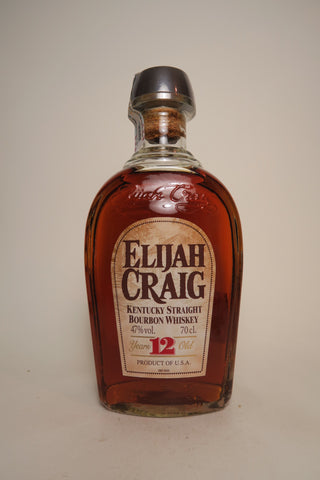 Elijah Craig 12 Year Old Kentucky Straight Bourbon Whiskey - Distilled 2003 / Bottled 2015 (47%, 70cl)