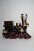 Ezra Brooks 12YO Kentucky Straight Bourbon Whiskey in Heritage Porcelain Locomotive Decanter - Distilled 1957 / Bottled 1969 (45%, 75.7cl)
