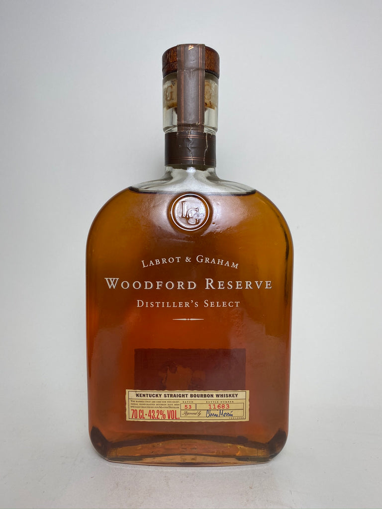 Woodford Reserve Distiller's Select Kentucky Straight Bourbon Whiskey - Dated 2008 [Batch 53] (45.2%, 70cl)