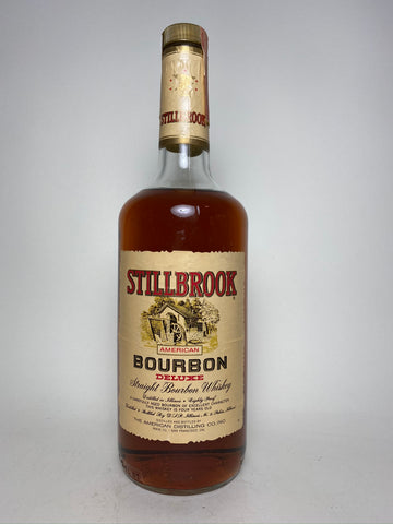 The American Distilling Company's Stillbrook 4YO American Deluxe Straight Bourbon Whiskey - Distilled 1972 / Bottled 1976 (43%, 100cl)