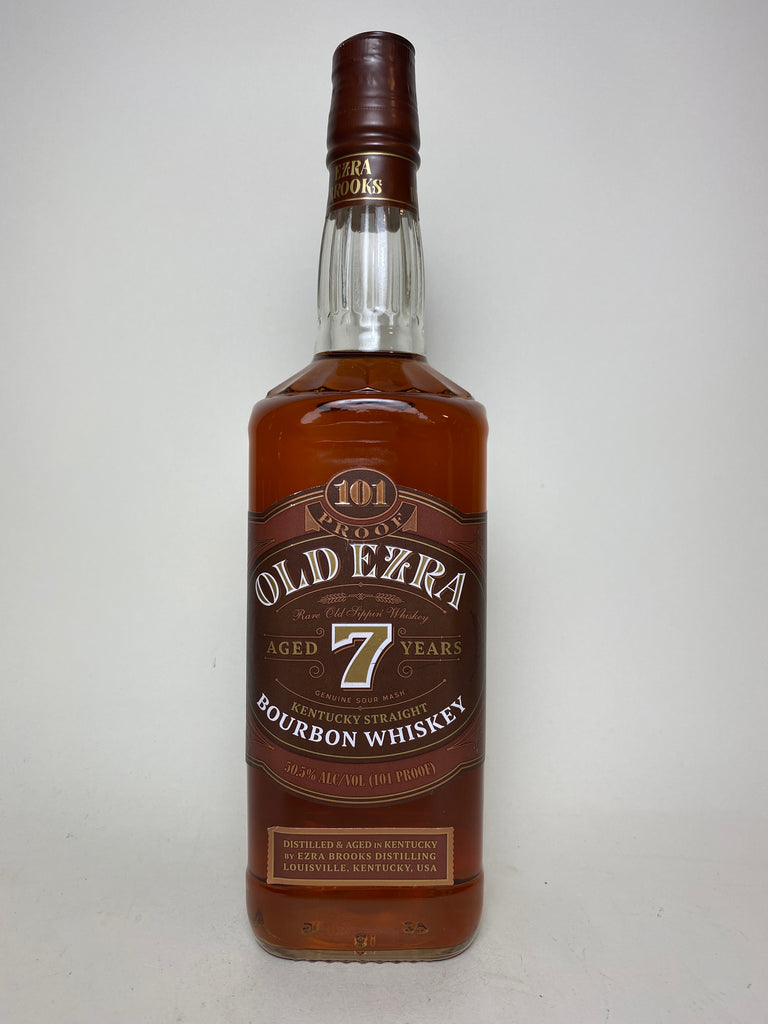 Old Ezra 7YO Kentucky Straight Bourbon Whiskey - Distilled 2009 / Bottled 2016 (50.5%, 75cl)