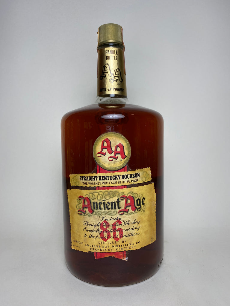 Ancient Age Kentucky Straight Bourbon - 1970s (43%, 175cl)