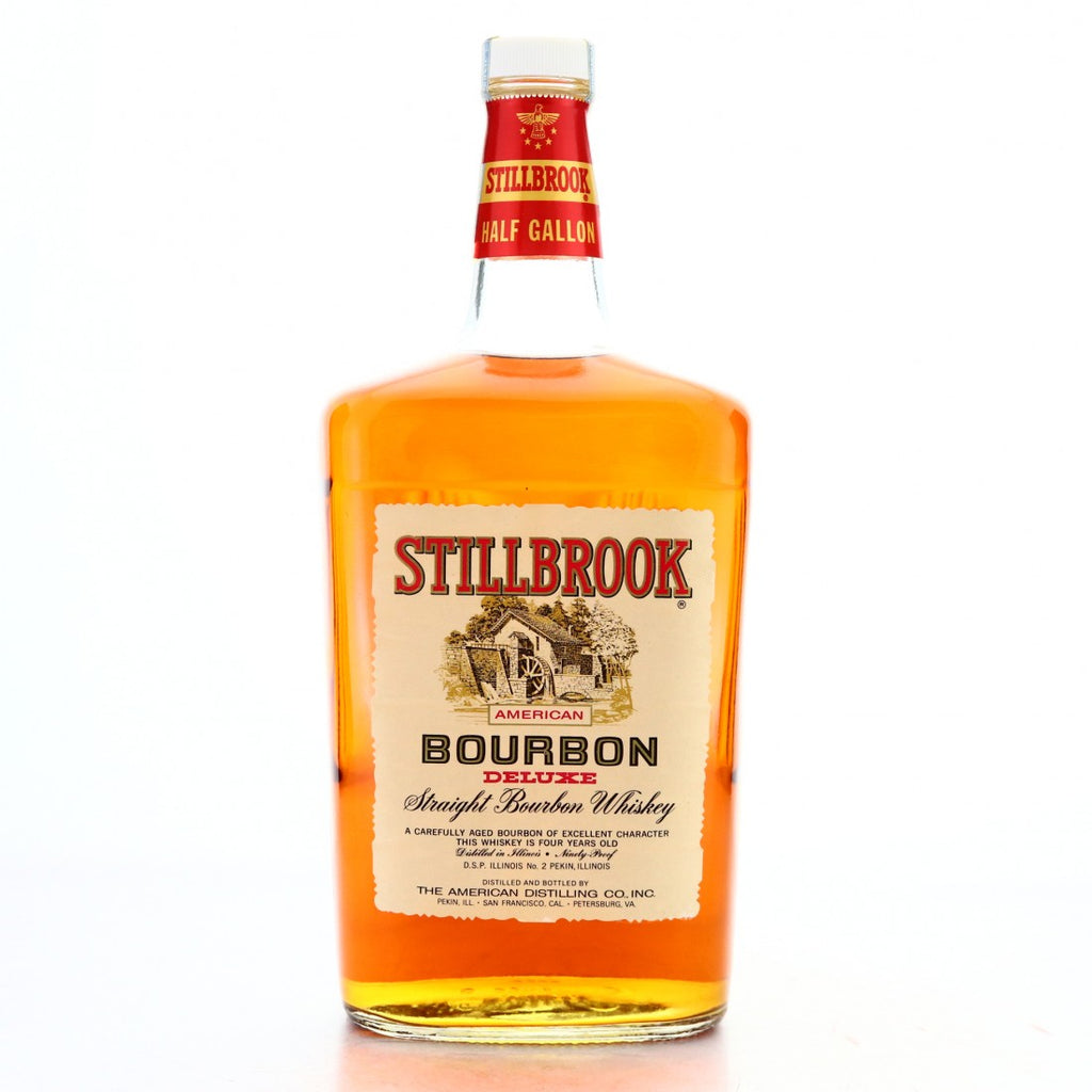 American Distilling Company's Stillbrook 4YO American Deluxe Straight Bourbon Whiskey - Distilled 1969 / Bottled 1973 (45%, 190cl)