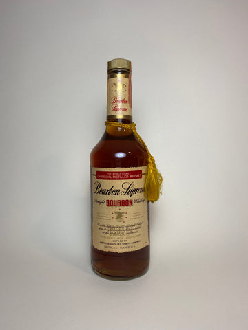 The American Distilling Co's Bourbon Supreme Illinois Straight Bourbon Whiskey - Bottled 1981 (40%, 75cl)