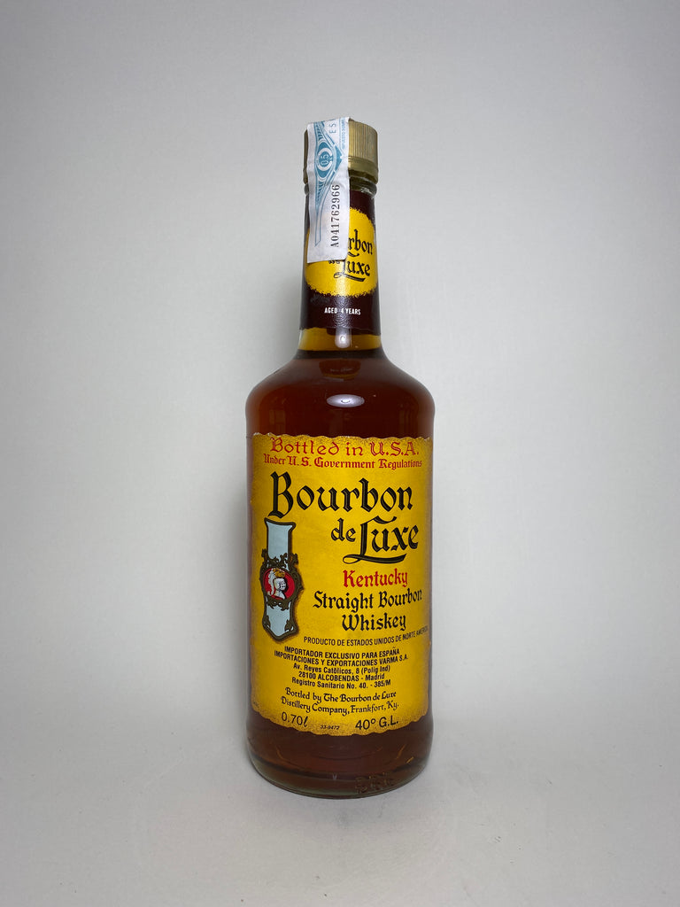 Bourbon de Luxe Kentucky Straight Bourbon Whiskey - Distilled 1988 / Bottled 1992 (40%, 75cl)