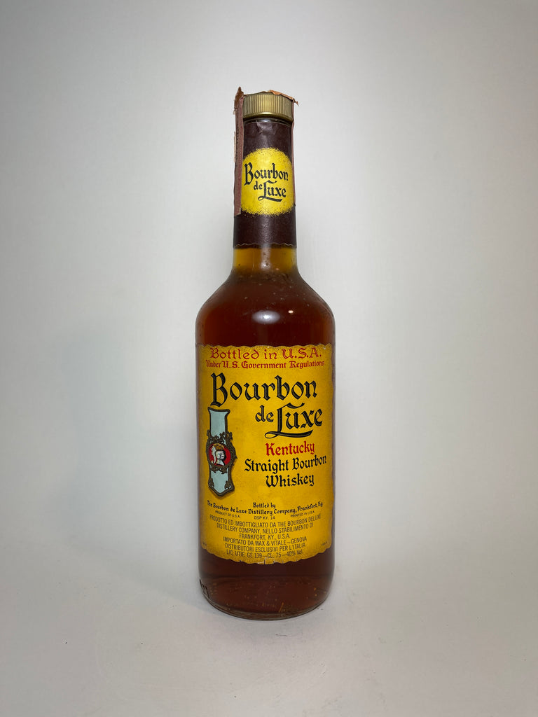 Bourbon de Luxe 4YO Kentucky Straight Bourbon Whiskey