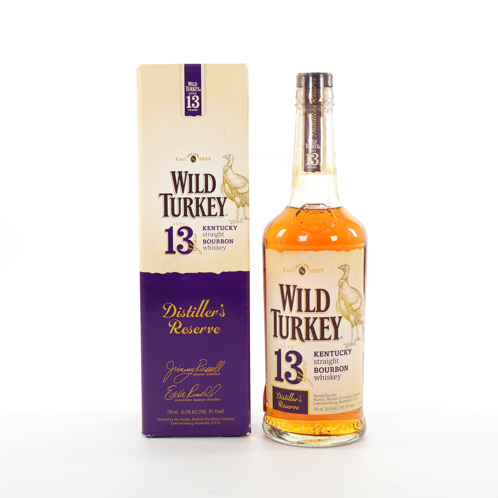 Austin Nichols' Wild Turkey 13YO Kentucky Straight Bourbon Whisky - Current (45.5%, 70cl)