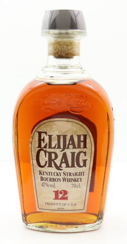 Elijah Craig 12 Year Old Kentucky Straight Bourbon Whiskey - Distilled 2004 / Bottled 2016 (47%, 70cl)