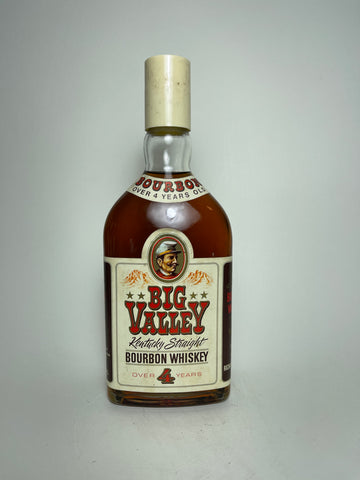 Big Valley 4YO Kentucky Straight Bourbon Whiskey - 1970s (43%, 70cl)